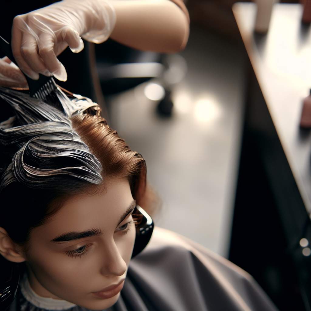 bei haarausfall haare färben